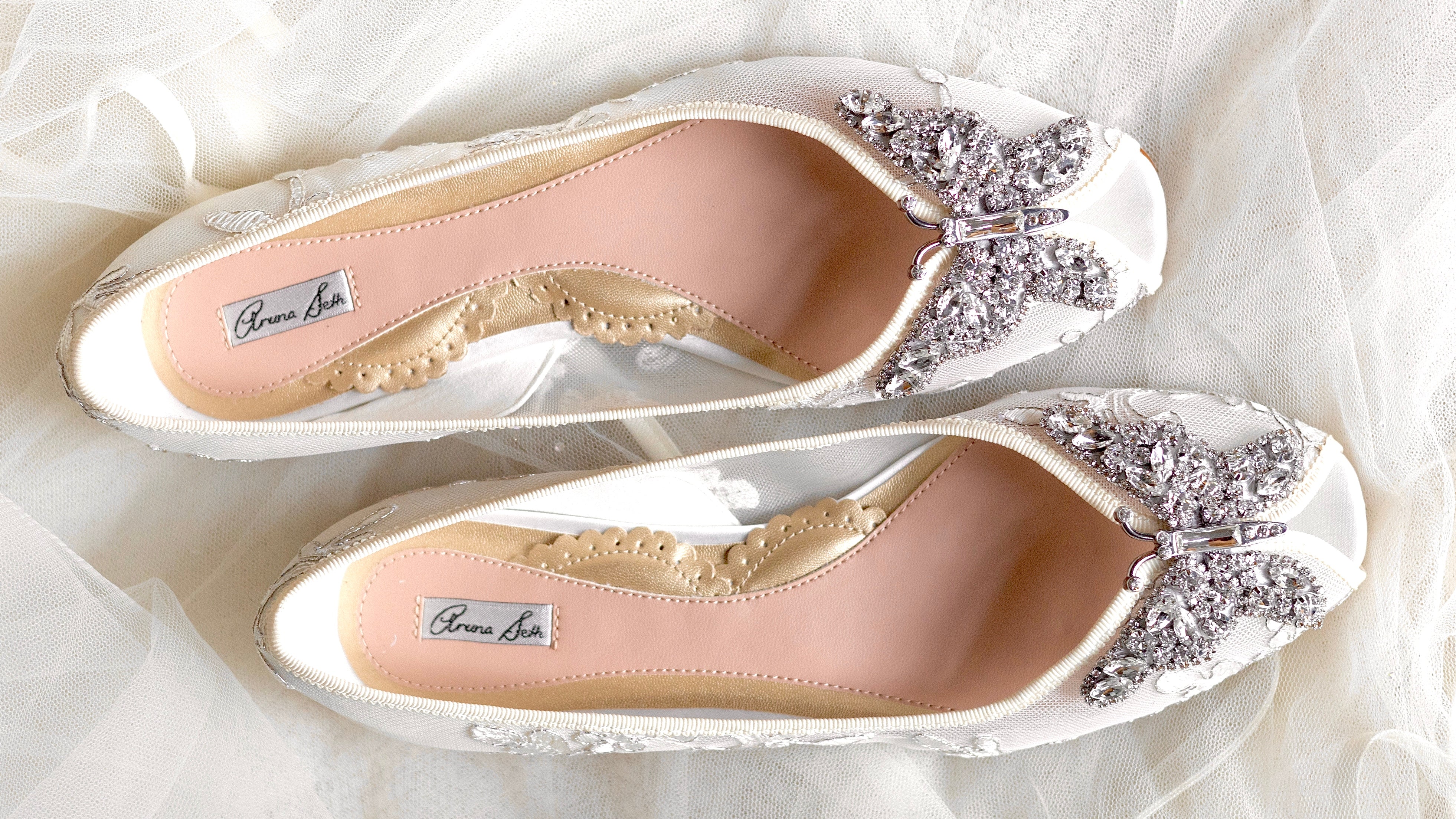 Designer Bridal Open Toe Flats: The Perfect Blend of Elegance and Comfort
