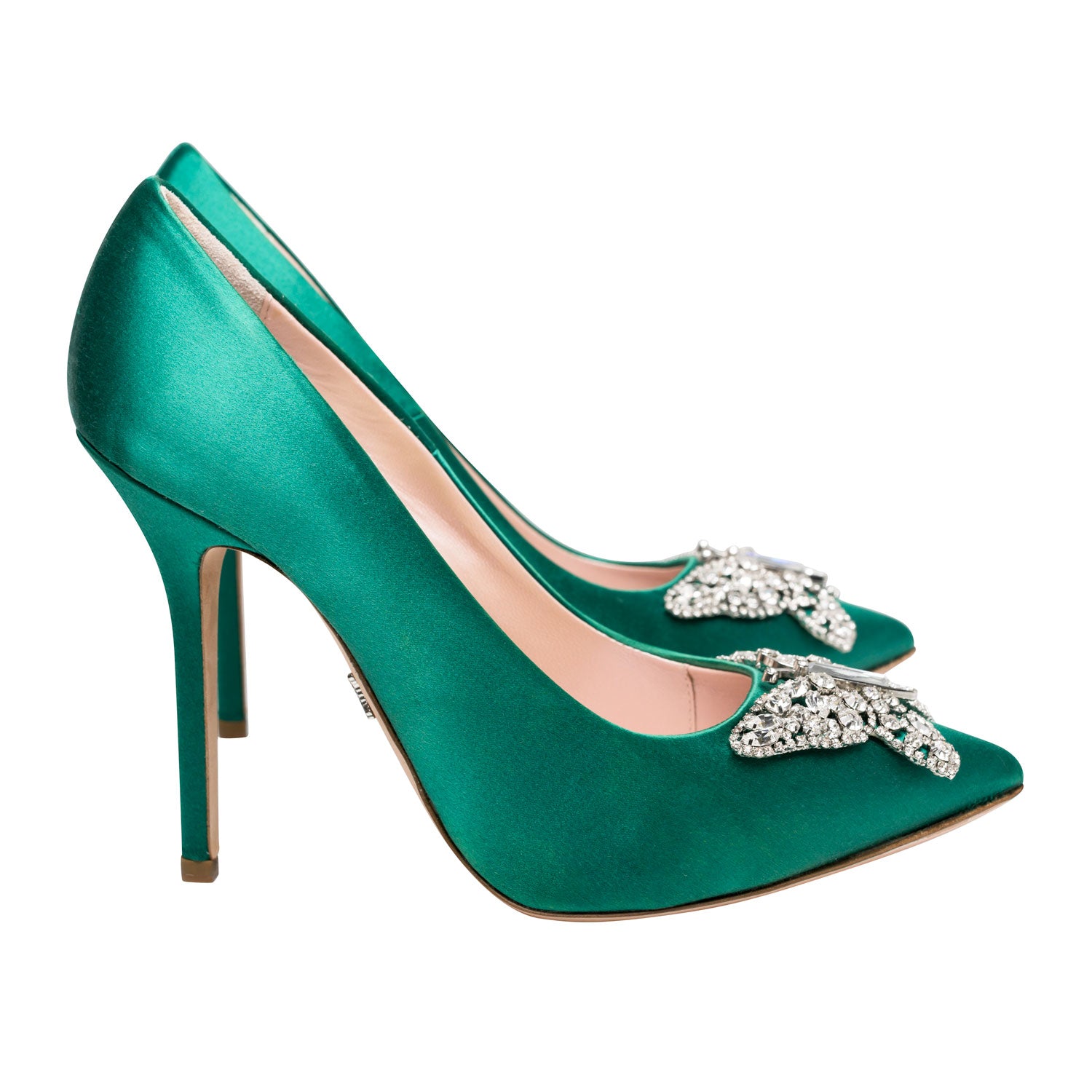 Emerald green pumps online