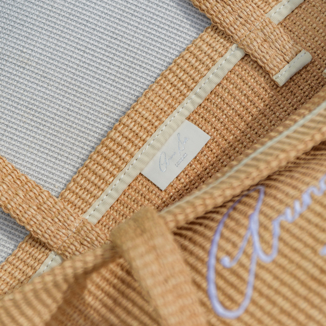 Dune Raffia Tote Bag & Clutch