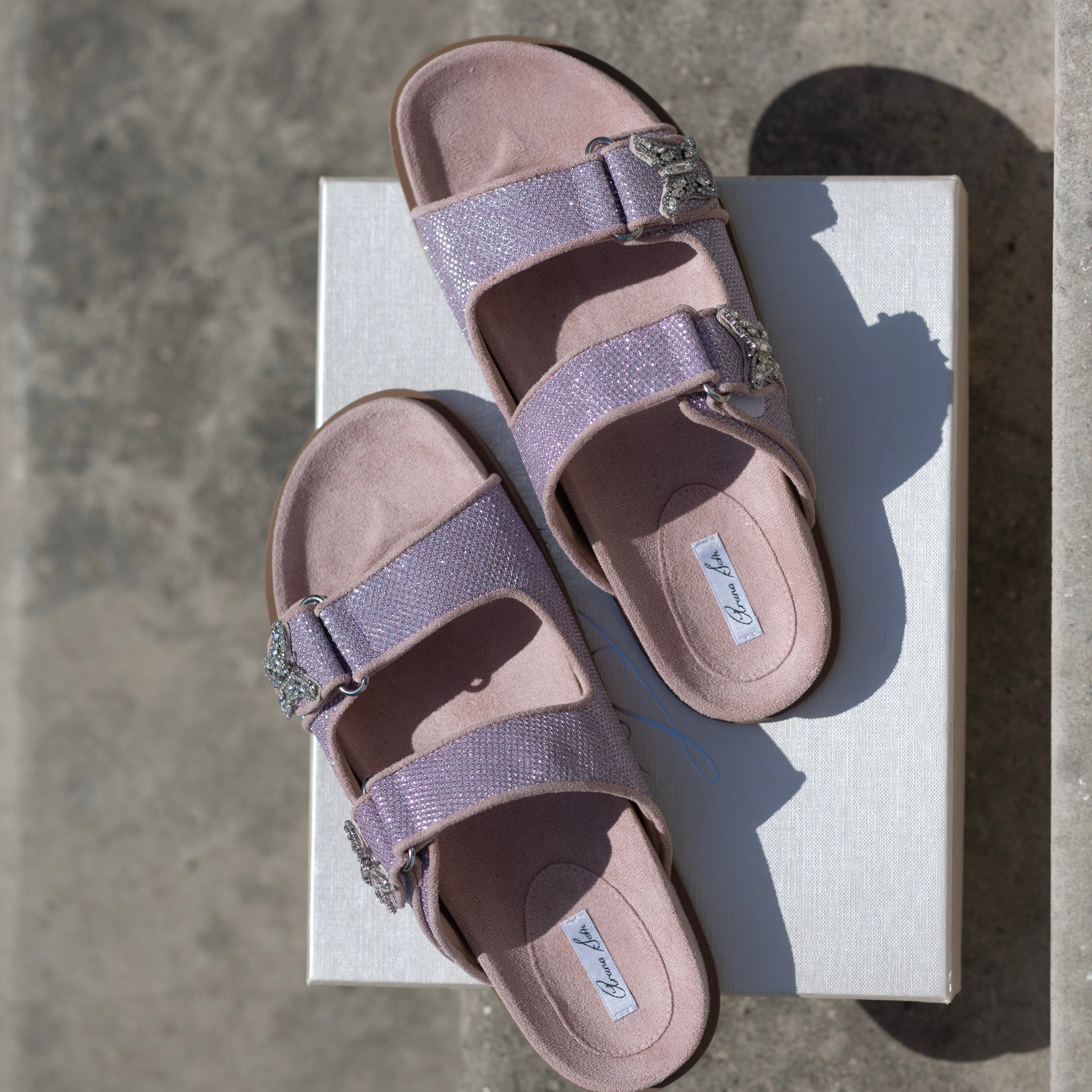 Reef Sandal Lilac Sparkly Celeste