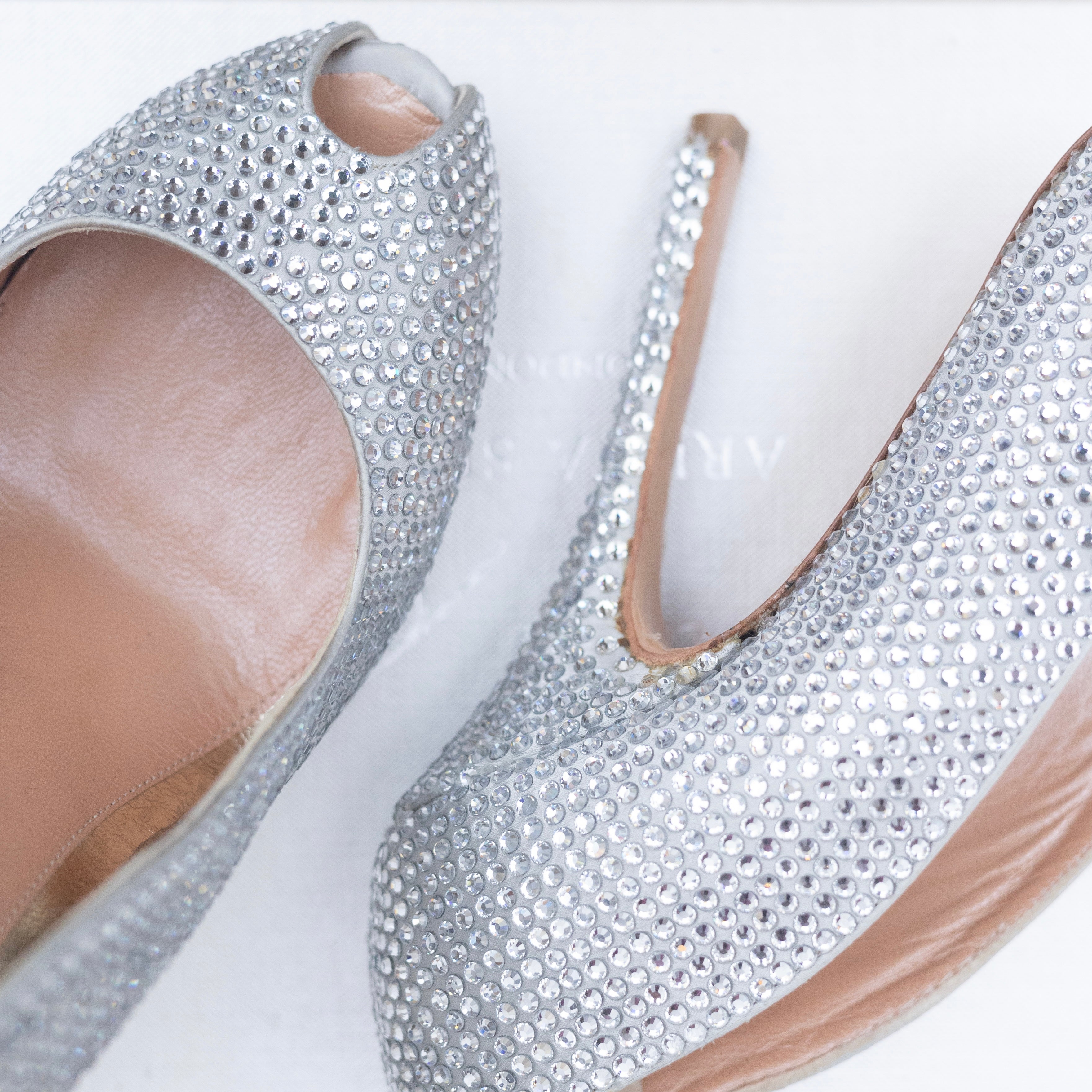 Sparkly Crystal Heel