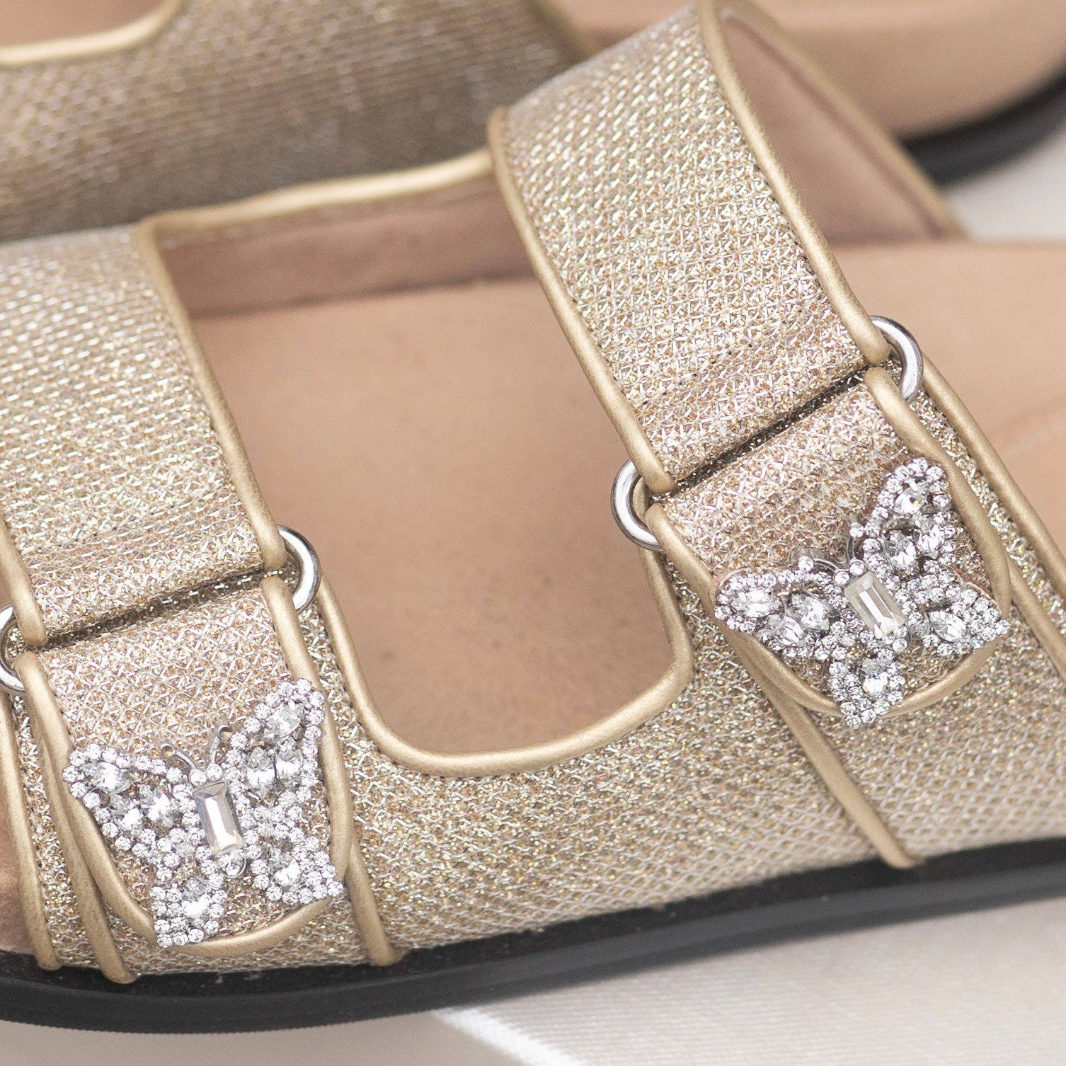 Reef Sandal Gold Sparkly Celeste