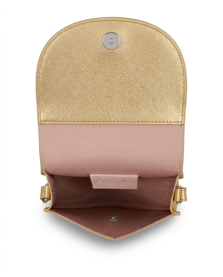 Luna Mini Butterfly Bag Gold Chantilly Lace