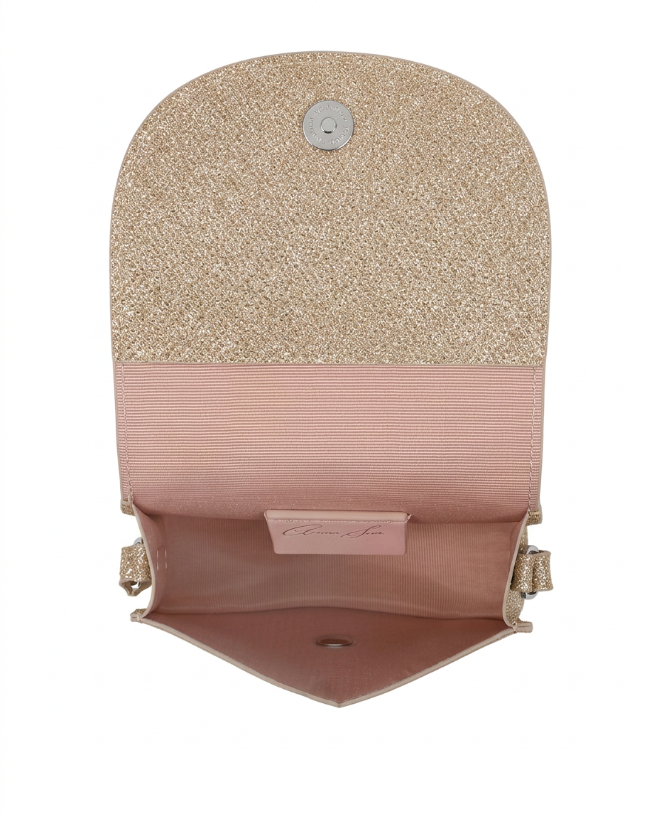 Luna Mini Butterfly Gold Sparkly Bag