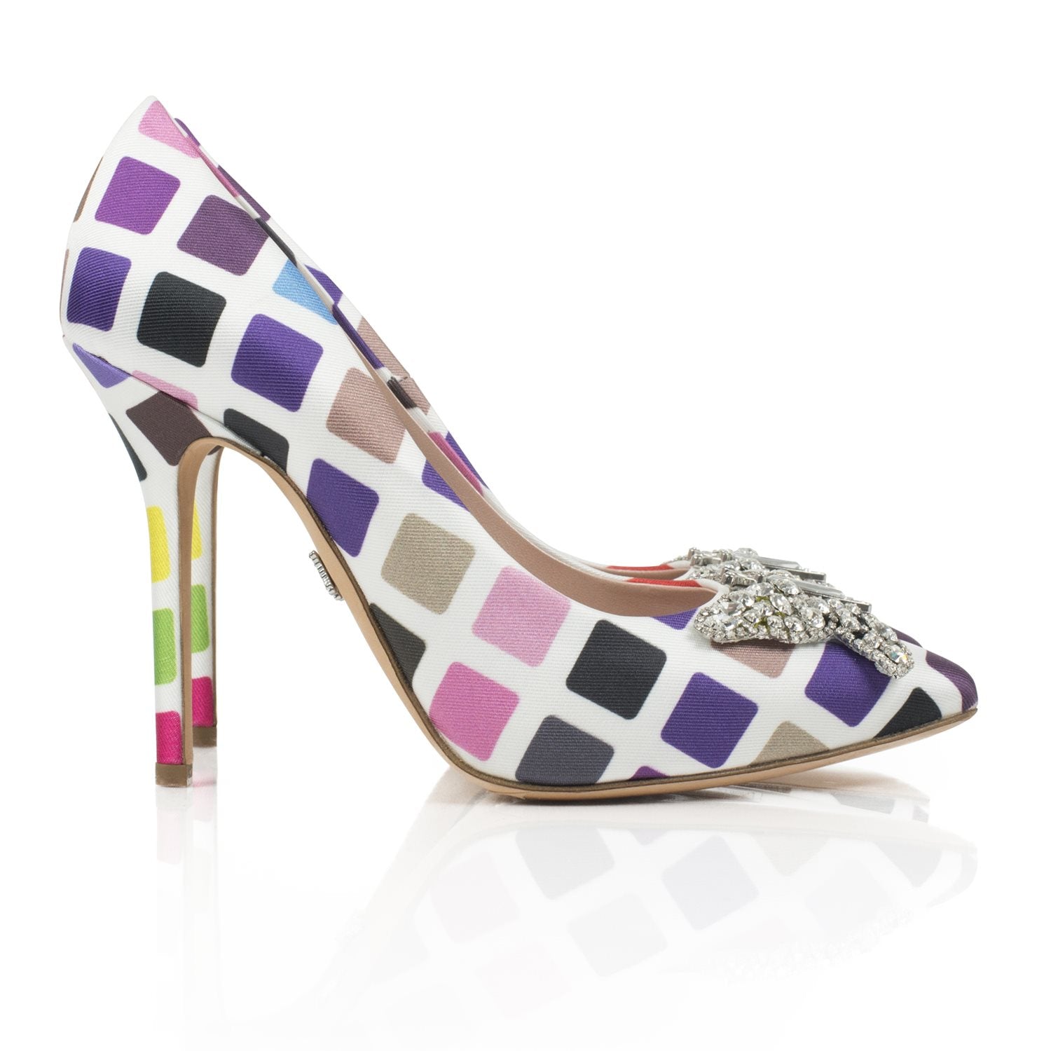 April Butterfly Rainbow Heels Rani Couture Limited Edition