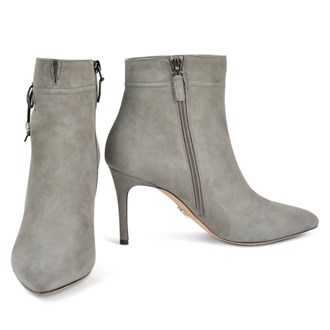 Grosvenor Ankle Boot Grey Suede