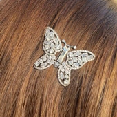 Butterfly Swarovski Hair Clip