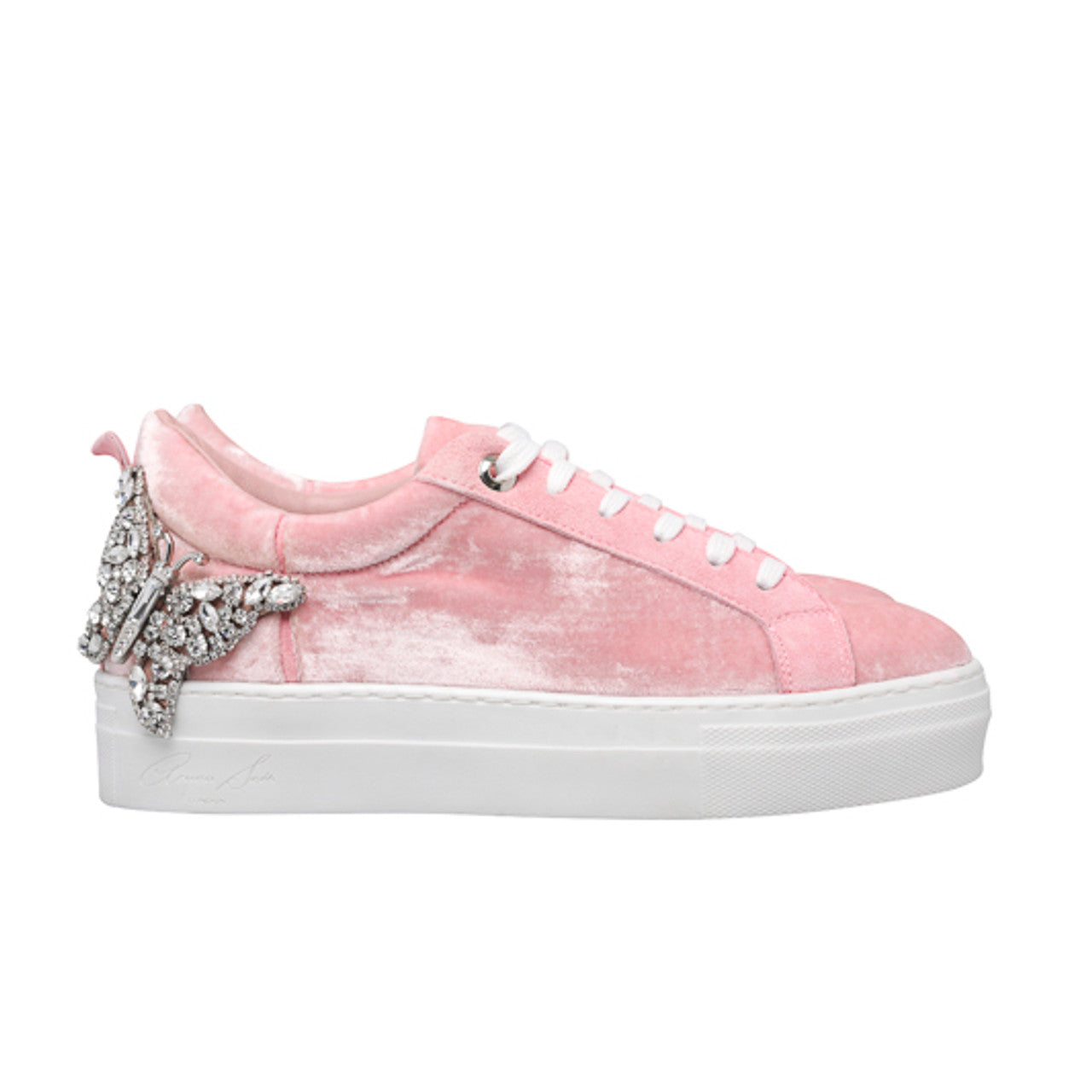 Rocket Butterfly Sneakers Pink Velvet