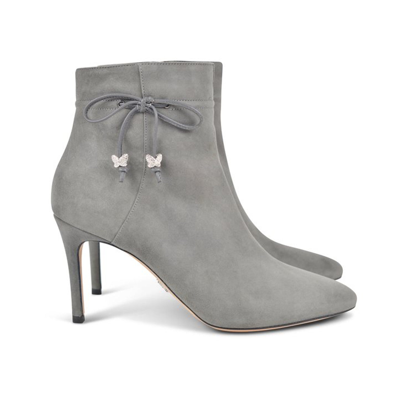 Grosvenor Ankle Boot Grey Suede