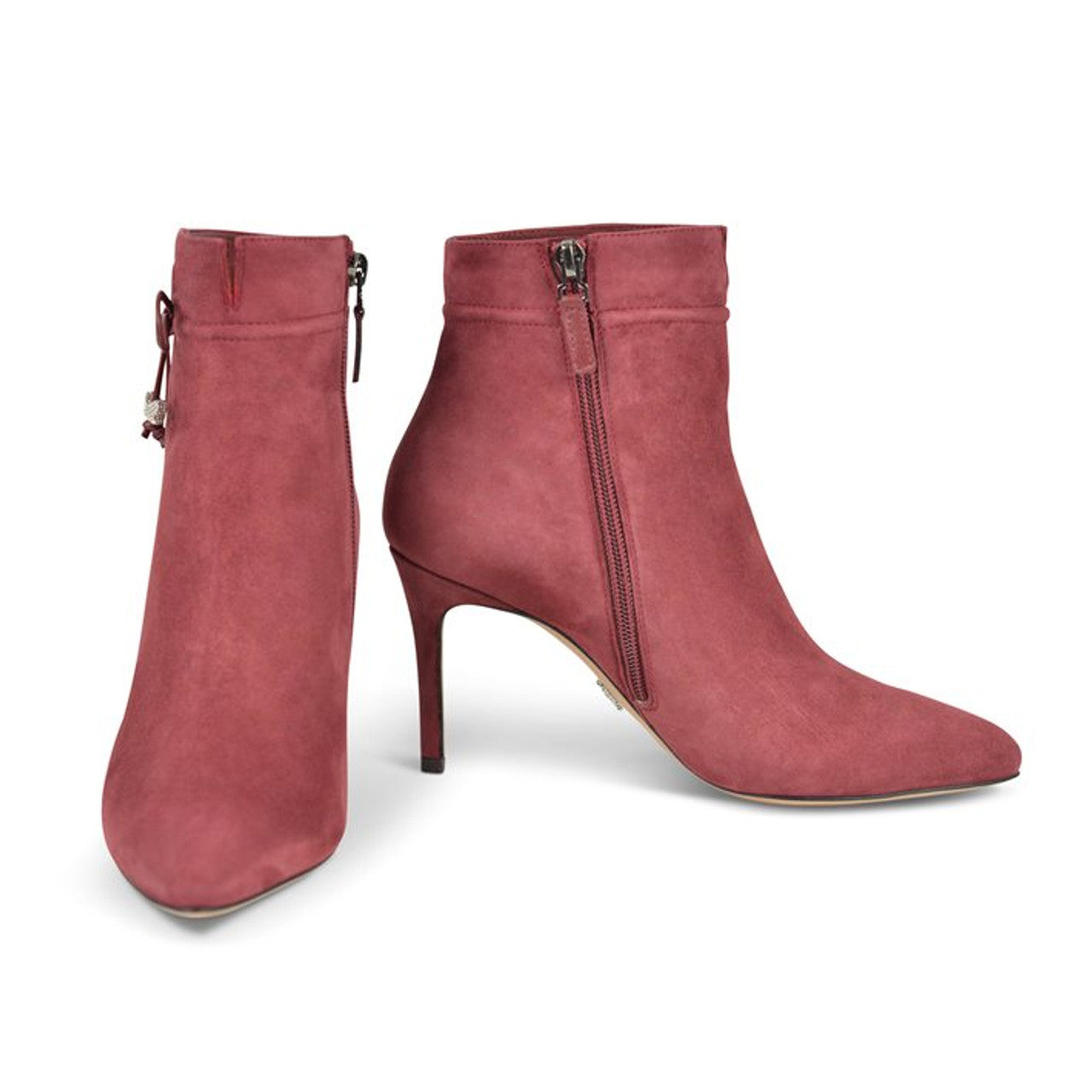 Grosvenor Ankle Boot Burgundy Suede