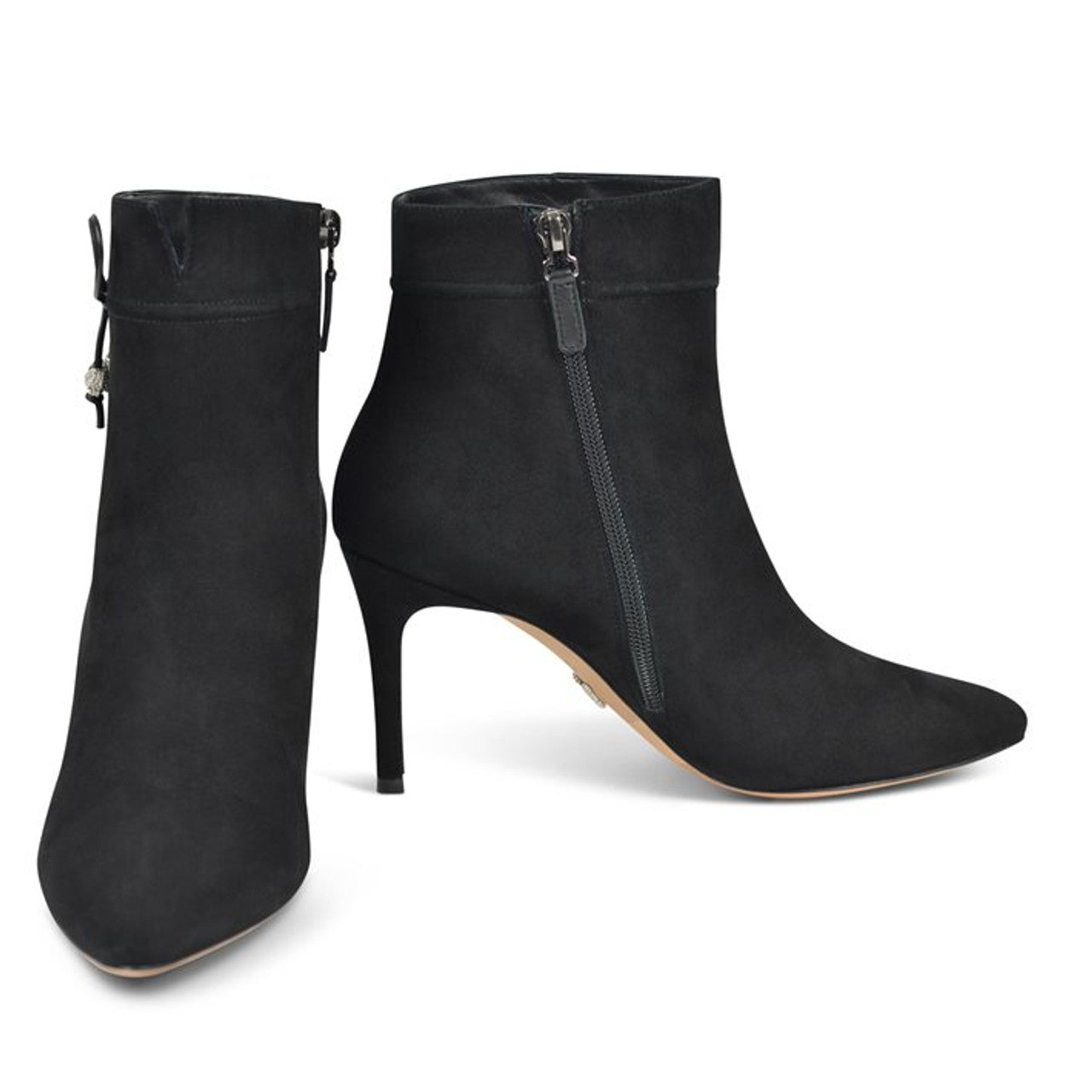 Grosvenor Ankle Boot Black Suede