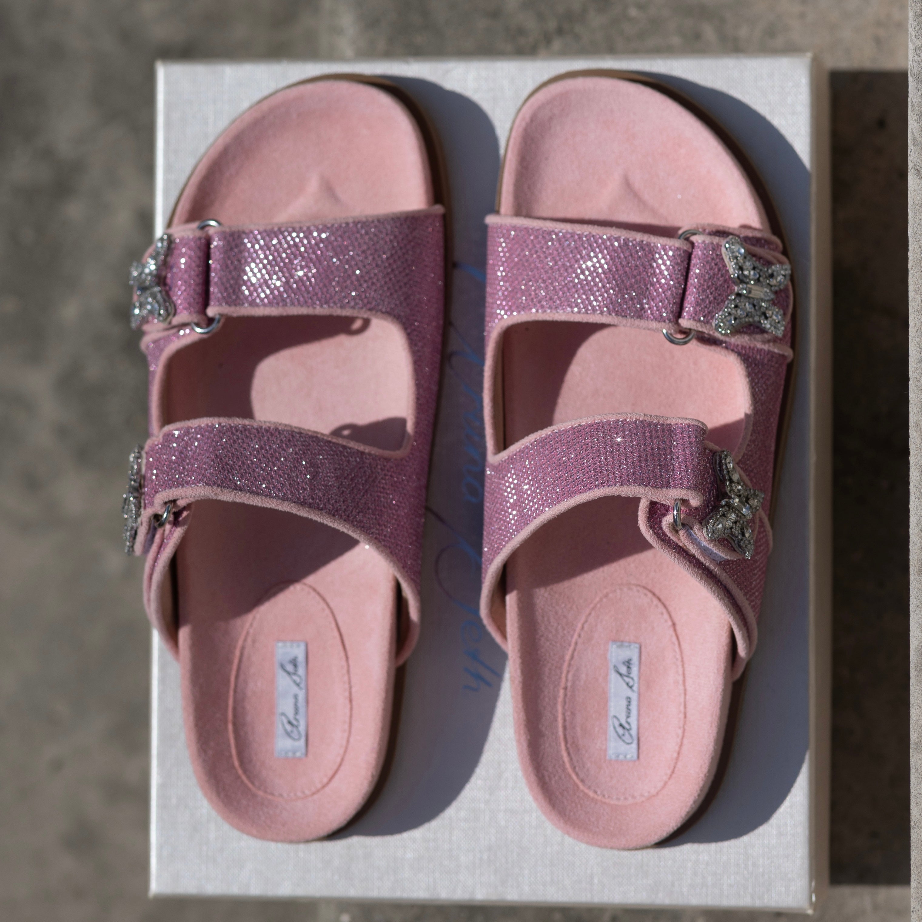 Reef Sandal Pink Sparkly Celeste