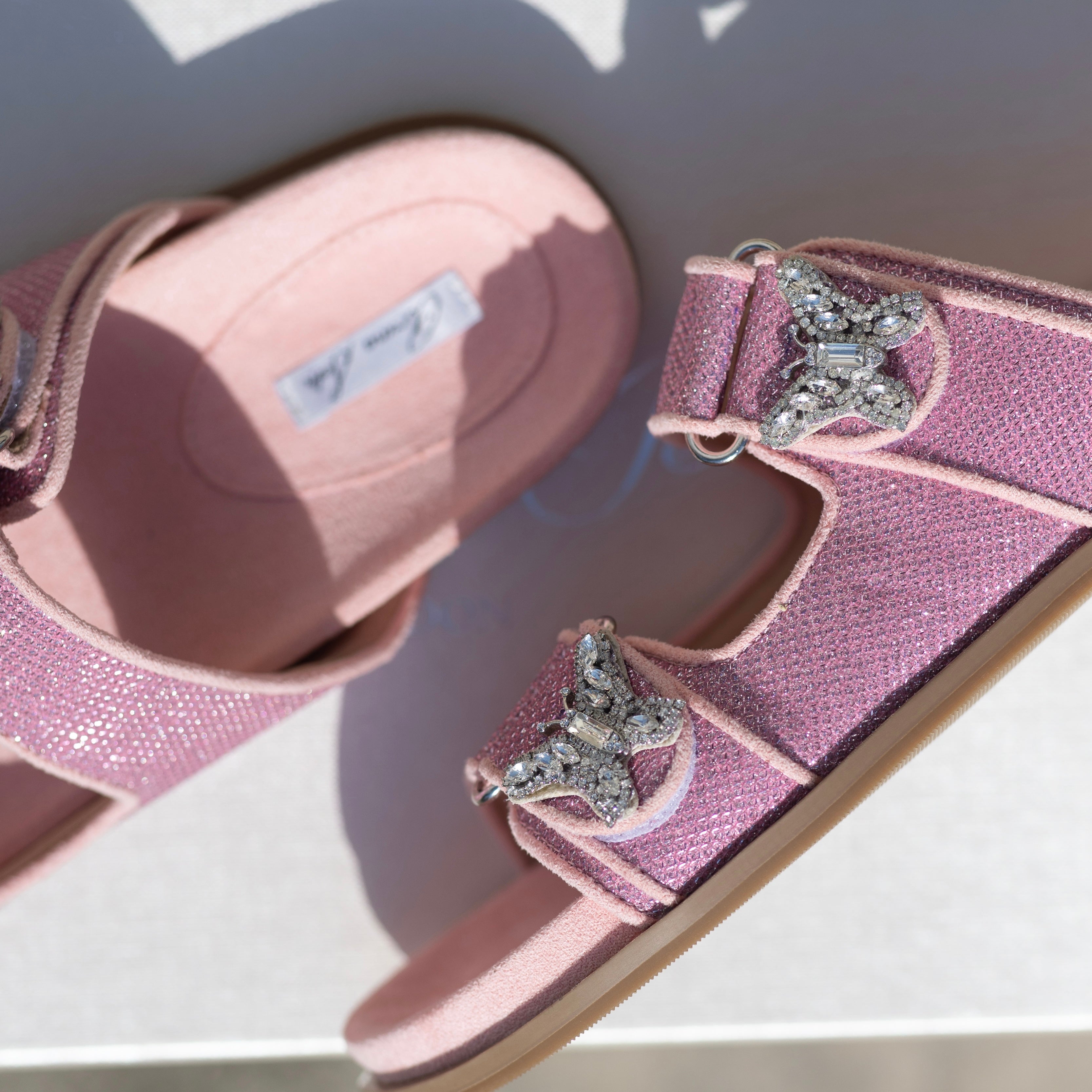 Reef Sandal Pink Sparkly Celeste