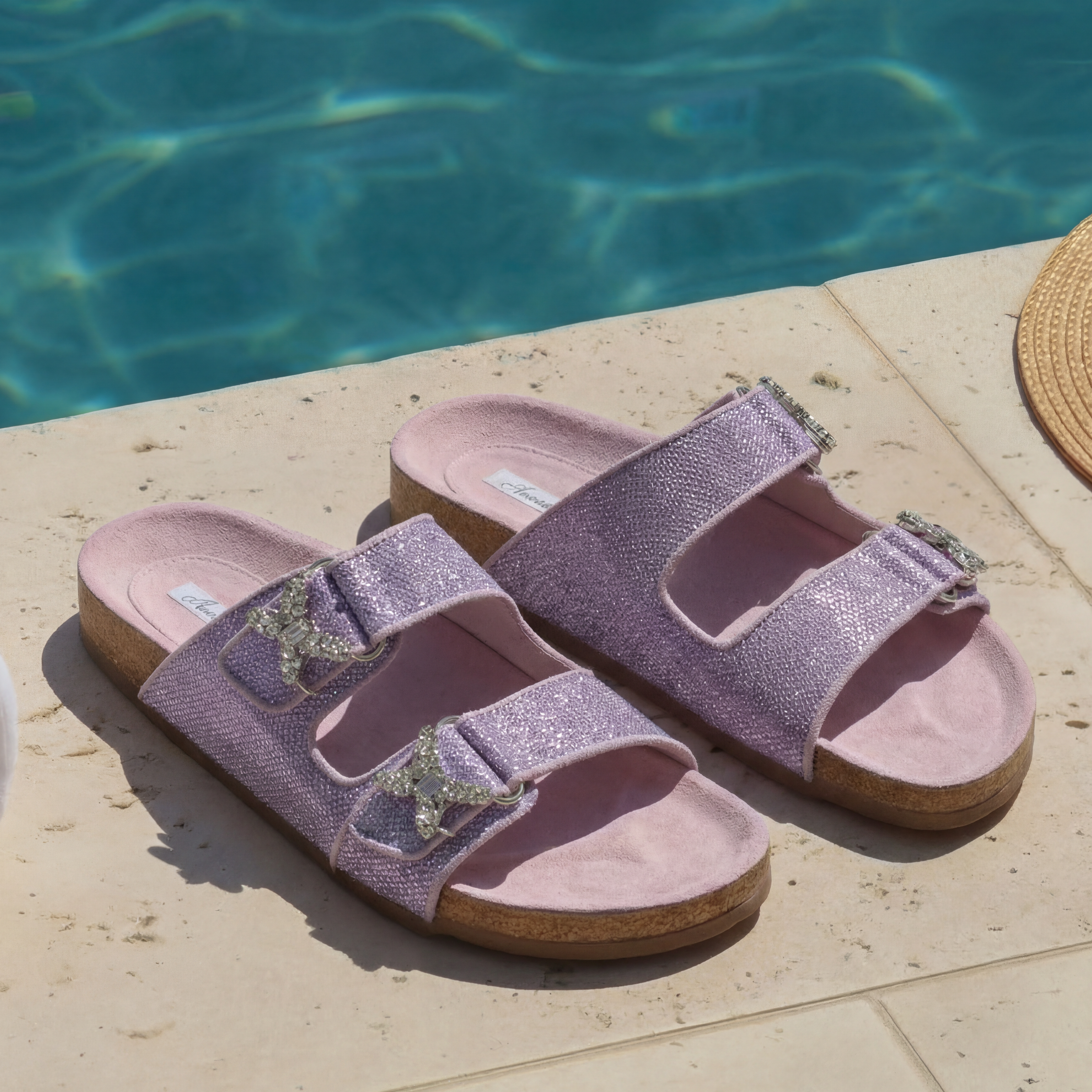 Reef Sandal Lilac Sparkly Celeste