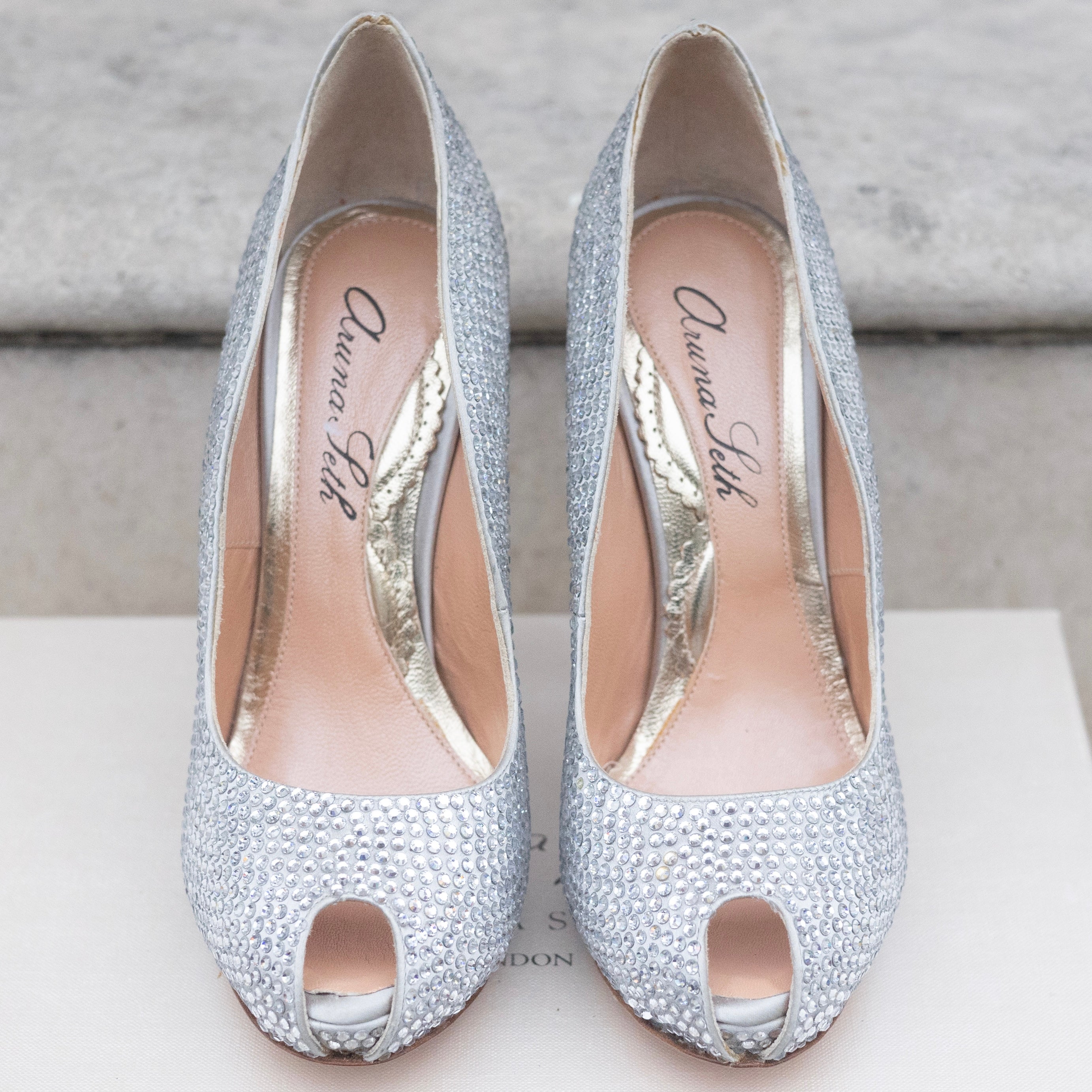 Sparkly Crystal Heel