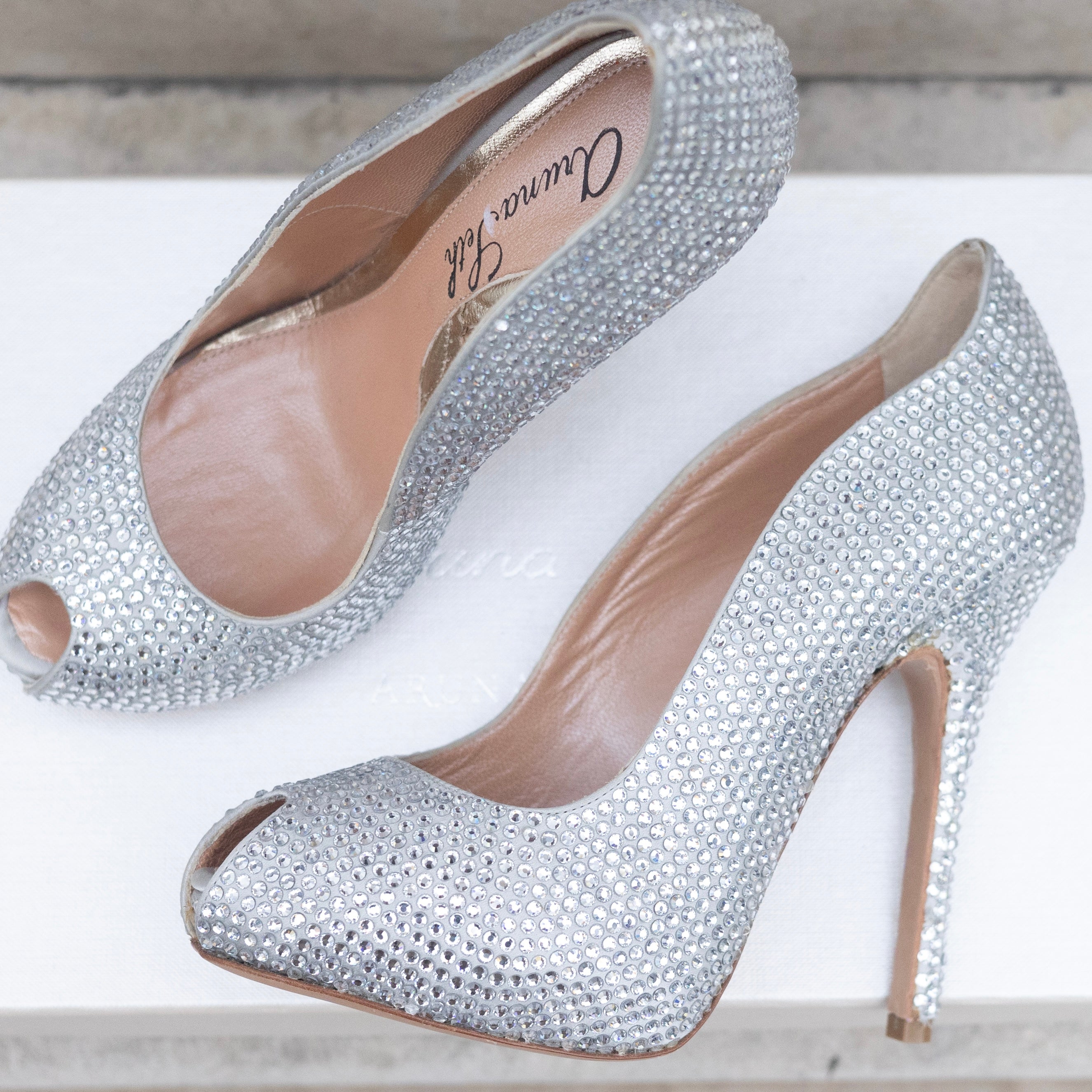 Sparkly Crystal Heel