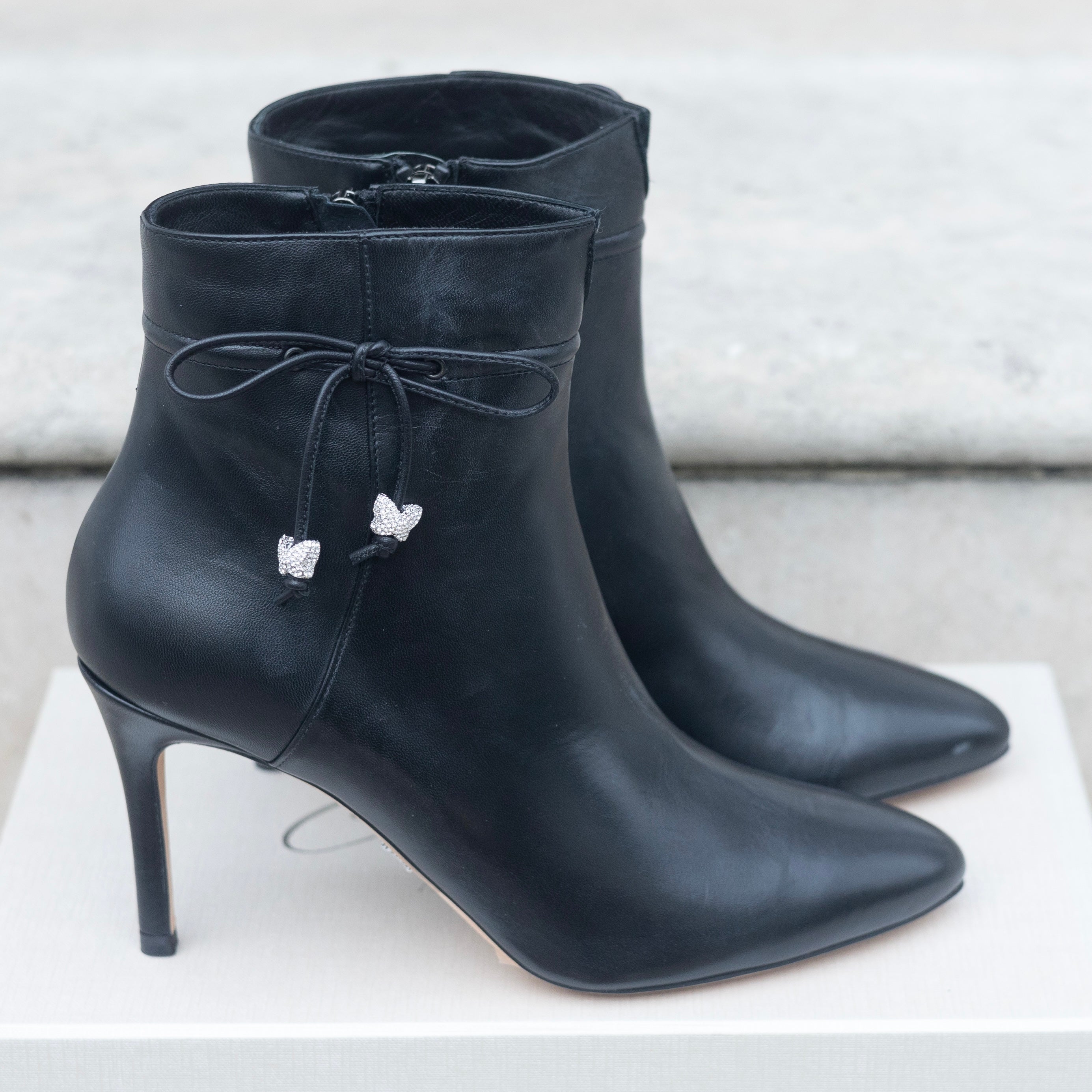 Grosvenor Ankle Boot Black Leather