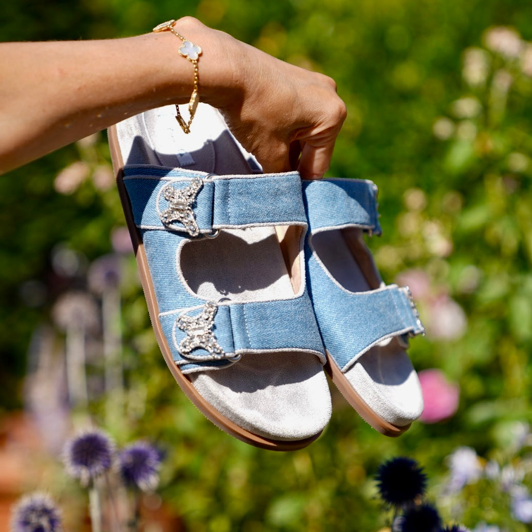 Reef Sandal Light Blue Denim