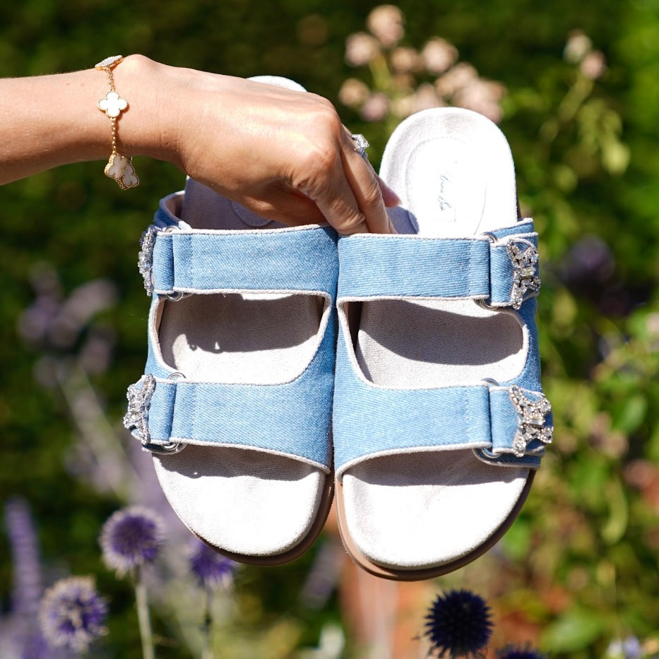 Reef Sandal Light Blue Denim