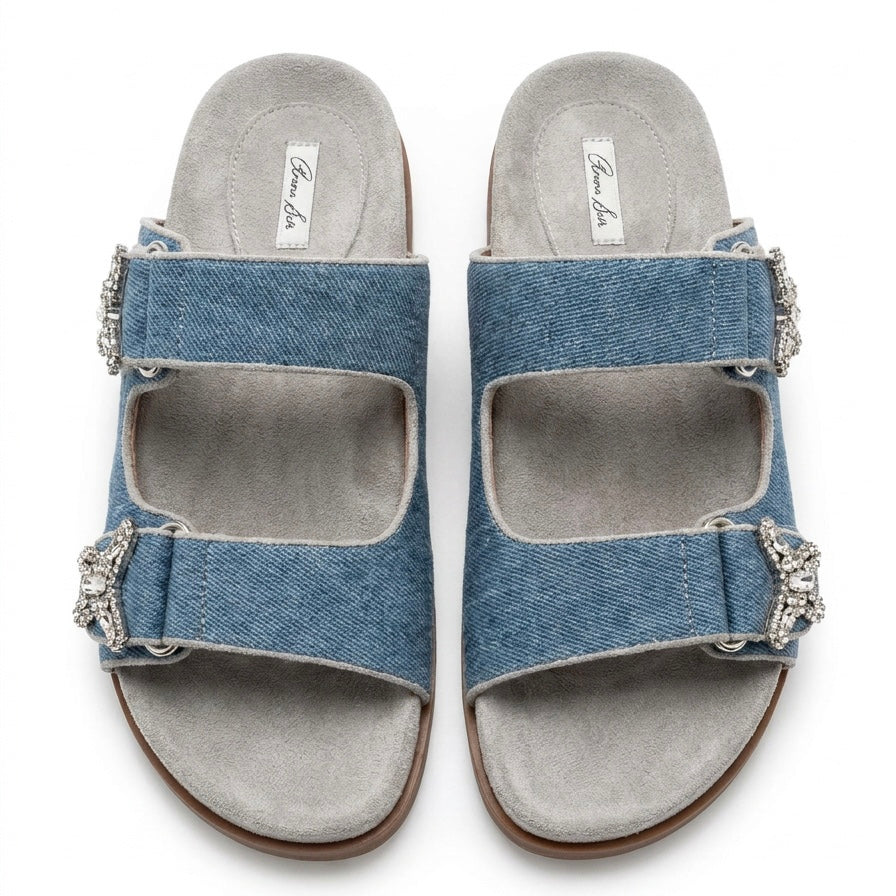 Reef Sandal Light Blue Denim
